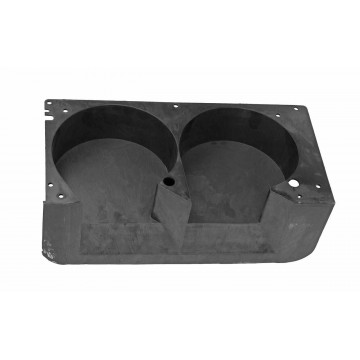 Корпус МАЗ отопителя нижний (ОЗАА), 64221-8101102, ОЗАА