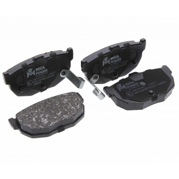 Колодки тормозные Elantra (XD) (00-),Coupe (02-) KIA Cerato (03-) задние (4шт.), 350-33-077, MEGAPOWER