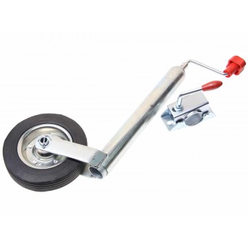 Колесо опорное прицепа ТК 48-200/50 150кг (с хомутом), Wheel 48мм 200х50 15, ARTWAY
