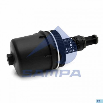 Крышка DAF CF85 фильтра масляного, 051.430, SAMPA