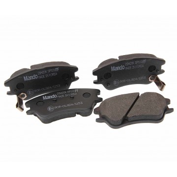 Колодки тормозные Atos (05-) передние (4шт.), RMPK22, MANDO
