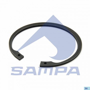 Кольцо BPW ступицы стопорное (122x4), 106.280, SAMPA