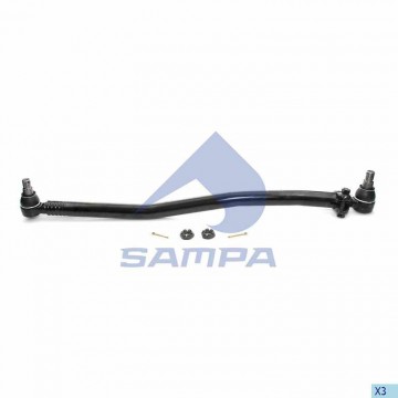 Тяга рулевая Actros продольная L=876мм, 097.323-01, SAMPA