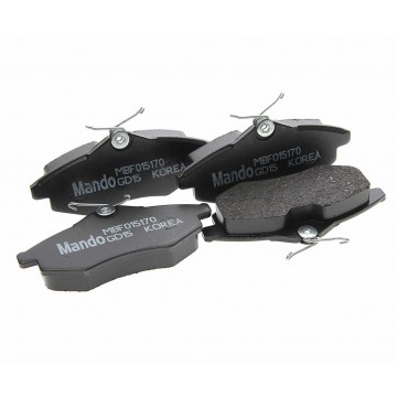 Колодки тормозные CITROEN C2,C3 (02-) (1.1/1.4) передние (4шт.), MBF015170, MANDO