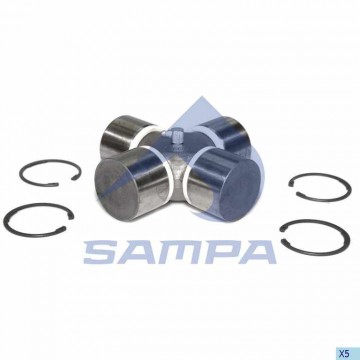 Крестовина КАМАЗ IVECO вала карданного большая в сборе (57х152мм), 201.028, SAMPA