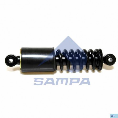 Амортизатор КАМАЗ-5490 Aхor задний (284/328 14х50 14х50 О/О), 100.165-01, SAMPA