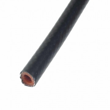 Шланг d=6мм силиконовый 1м, ID-6-Black, ПОЛИТЕХНИК