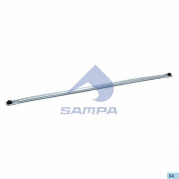 Тяга 4 series трапеции стеклоочистителя L=875мм (между шарнирами), 042.337, SAMPA