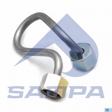 Трубка топливная дв.OM906,926 высокого давления, 203.467, SAMPA