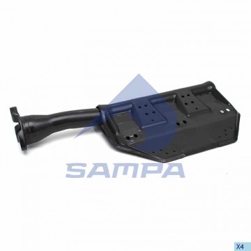Кронштейн крепления брызговика, 18400341, SAMPA