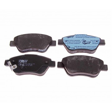 Колодки тормозные FIAT Albea (03-),Grande Punto (05-) OPEL Corsa (06-) передние (4шт.), GDB1700, TRW