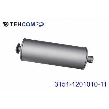 Глушитель УАЗ-3151,3741 Н/О, 3151-1201010-11, ТЕХКОМ