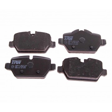 Колодки тормозные BMW 1 (E81,E87),3 (E90) задние (4шт.), GDB1612, TRW