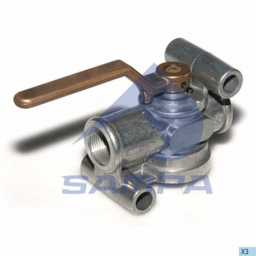 Кран BPW запорный (M22х1.5), 095.012, SAMPA