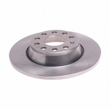 Диск тормозной VW Passat (05-),Tiguan A3 SKODA Superb (08-) задний (1шт.) (min 2шт.), KD0202, KORTEX