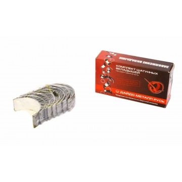 Вкладыши ВАЗ-2101-2109 шатунные d+0.00, 2101-1000104-01, Дайдо Металл Русь