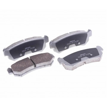Колодки тормозные CHEVROLET Lacetti (-06) (1.4/1.8) DAEWOO Nubira (03-) задние (4шт.) FRIXA., S1D12R, HANKOOK FRIXA