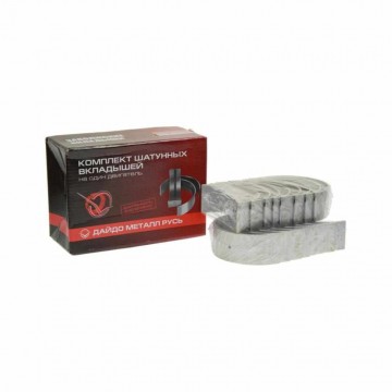 Вкладыши ЯМЗ-238 шатунные d+0.00 ДАЙДО МЕТАЛЛ РУСЬ, 238-1000104В2, ЗМЗ