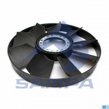 Крыльчатка IVECO гидромуфты, 061.017-01, SAMPA