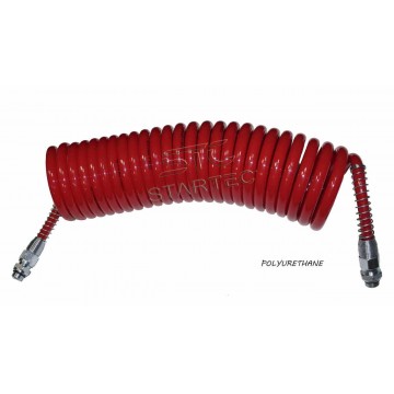Шланг пневматический витой М16 L=7.5м Polyurethane, INF.10.166, STARTEC