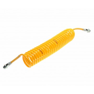Шланг пневматический витой М22 L=7.5м (желтый) Polyurethane, INF.10.161, STARTEC