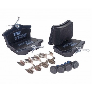 Колодки тормозные PEUGEOT Partner (08-) CITROEN Berlingo (08-) задние (4шт.), GDB1799, TRW