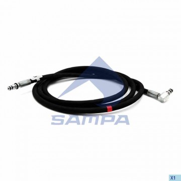 Шланг Atego сцепления L=2550мм, 206.032, SAMPA