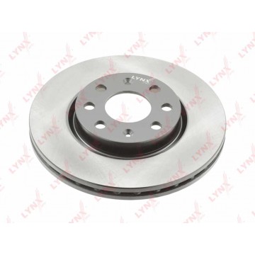 Диск тормозной FIAT Grande Punto (05-) OPEL Corsa (07-) передний (1шт.), BN1436, LYNX