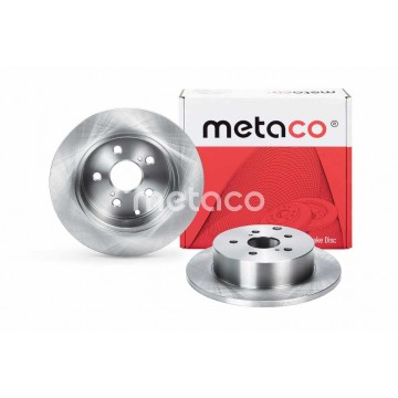 Диск тормозной VW Golf 5,6 A3 SKODA Octavia (1Z,5E),Yeti задний (1шт.), 3060-479, METACO